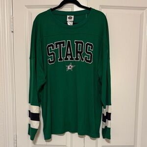Dallas Stars NHL Long Sleeve Shirt Green XL Official Licensed Hockey